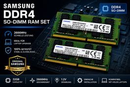 Samsung 2x16GB DDR4 Ram Set