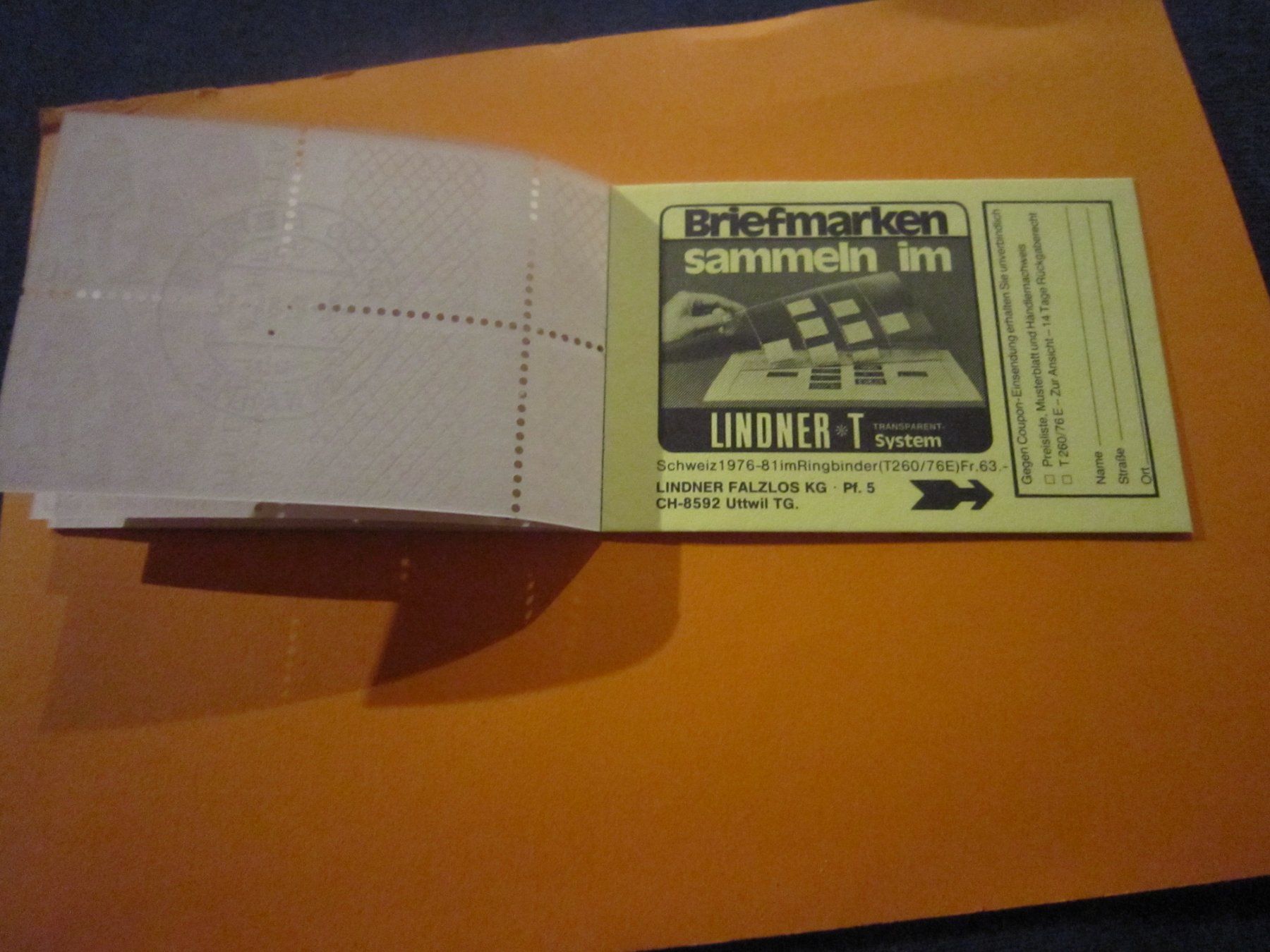 Alle Briefmarken: S2 Schönes Markenheft 1984 – Gebraucht aus Giubiasco von sal_9j6w 6