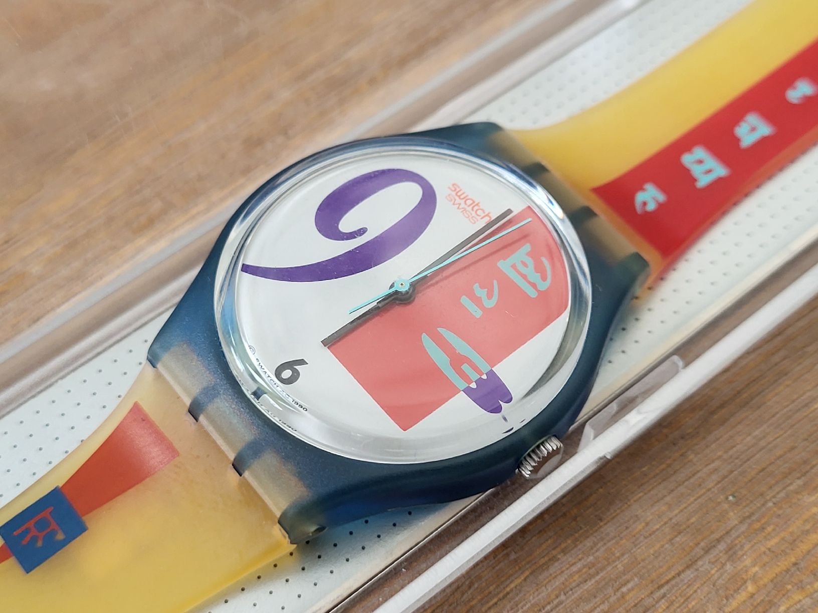 Swatch Orologi: SWATCH GN112 BOLD FACE NEU – Nuovo e nell'imballaggio originale da Lommiswil venduto da Fridu_C 1