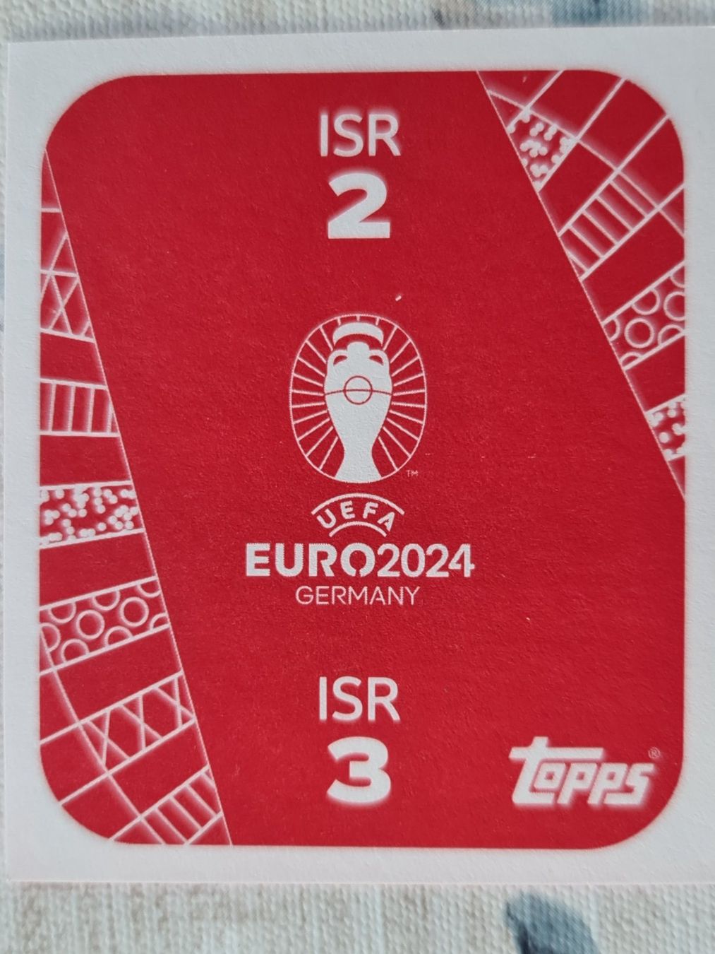 Topps Sammelbilder & Trading cards: Topps EURO2024 ISR 2 ISR 3 – Neu und originalverpackt aus Dintikon von Prime-shop 1