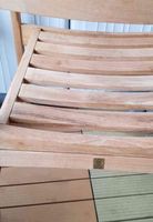 Gartenstuhl Holz FSC Teak geölt,drei Stück Stück neu ein geb