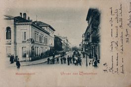 Gruss aus Winterthur, Museumstrasse, 1899