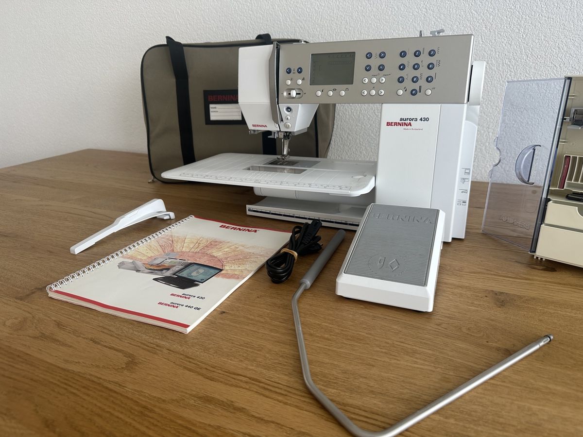 Bernina Macchine da cucire: Bernina Aurora 430 - Top Zustand – Usato da Schaffhausen venduto da pinca19 2