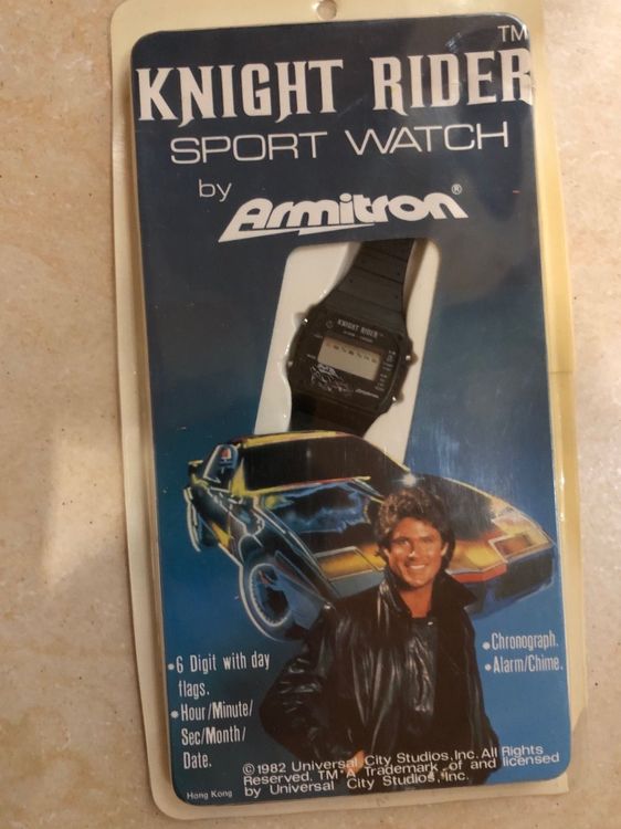 Knight Rider Sport Watch 1982 (Neu und originalverpackt) in Gipf ...