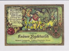 Etikette - Kräver Nacktarsch 1960 (Langguth) /bd