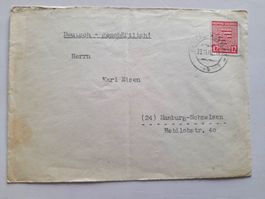 DEUTSCHLAND sowjet. Zone SACHSEN - Brief DESSAU 23.11.45