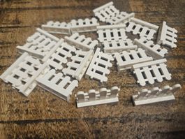 lego 33303 lot de 22 pièces White Fence 1 x 4 x 2 Paled