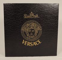 Versace Rosenthal Paperweight, Schwarzglas, Originalverpackt