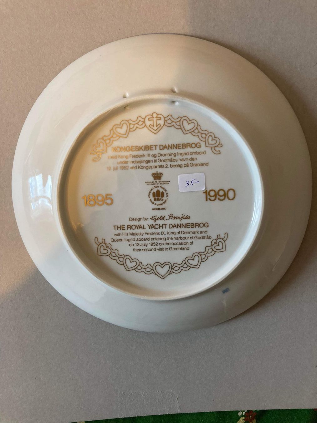 Royal Copenhagen Assiettes: B&G Copenhagen Teller – D'occasion à Birmenstorf AG par matchless000 1