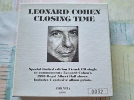 Cd Leonard Cohen - Closing Time Limited edition