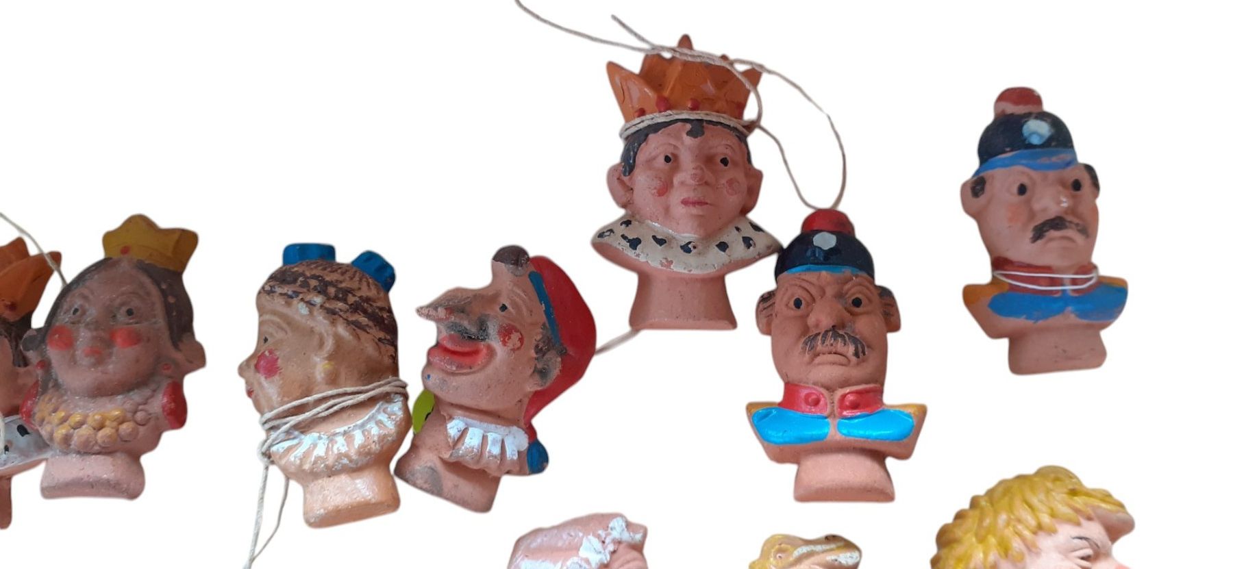 Statuette: Figuren Kasperle Köpfe Lot – Usato da Mörschwil venduto da lindaswunderkiste 2