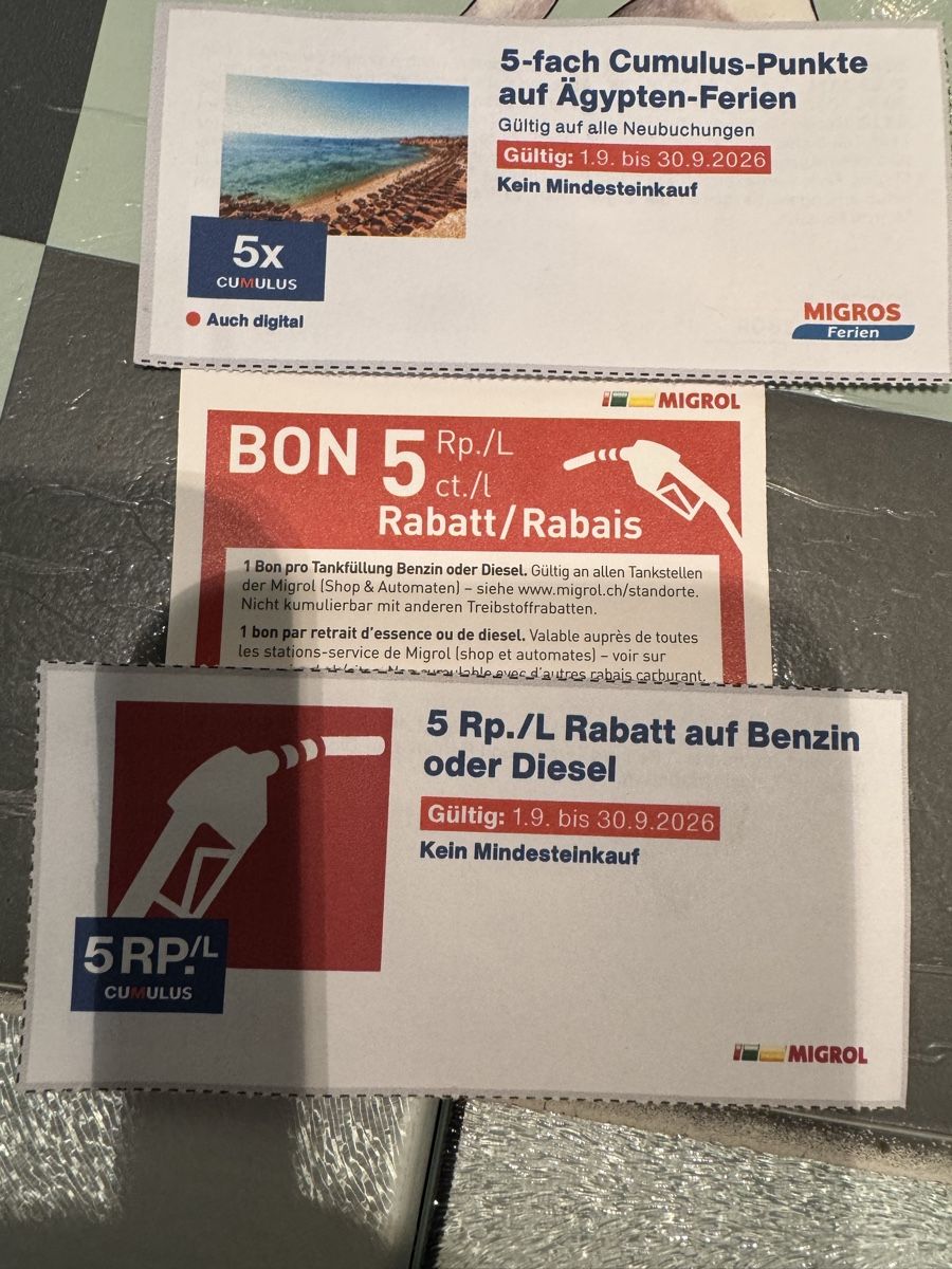 Gutscheine: Bons – Neu und originalverpackt aus Moosseedorf von gunman82