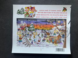 2002 Belgien Weihnachten Block Erstag (A345)