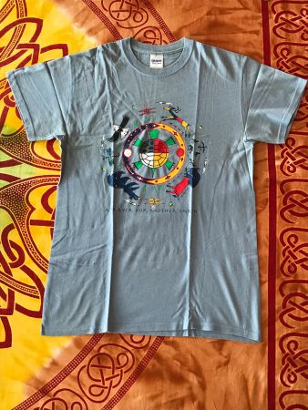 T-shirt  Lakota "A PRAYER FOR MOTHER EARTH" Grösse M