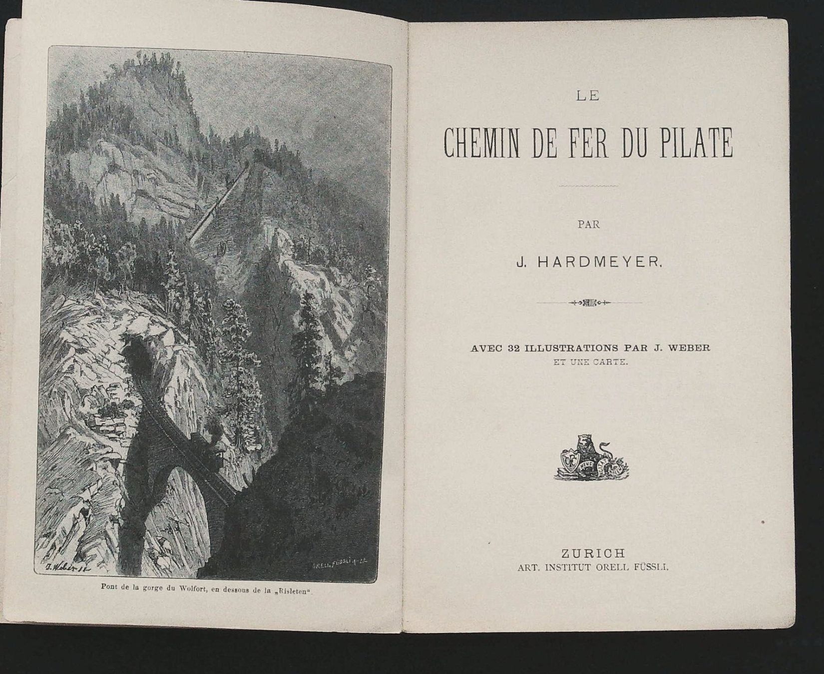 Livres: Pilatus  Wanderbild um 1885 – D'occasion à Rafz par Helvet32 1