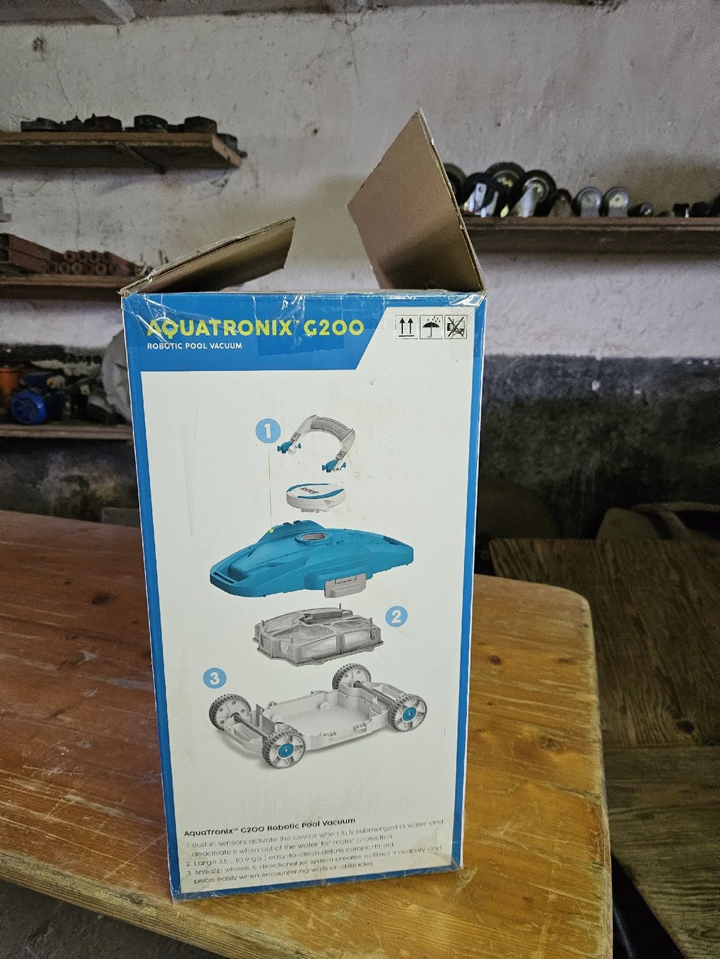 Bestway Accessori per Piscine: Bestway Aquatronix G200 Pool Roboter gebraucht – Usato da Graben venduto da cartier03 2