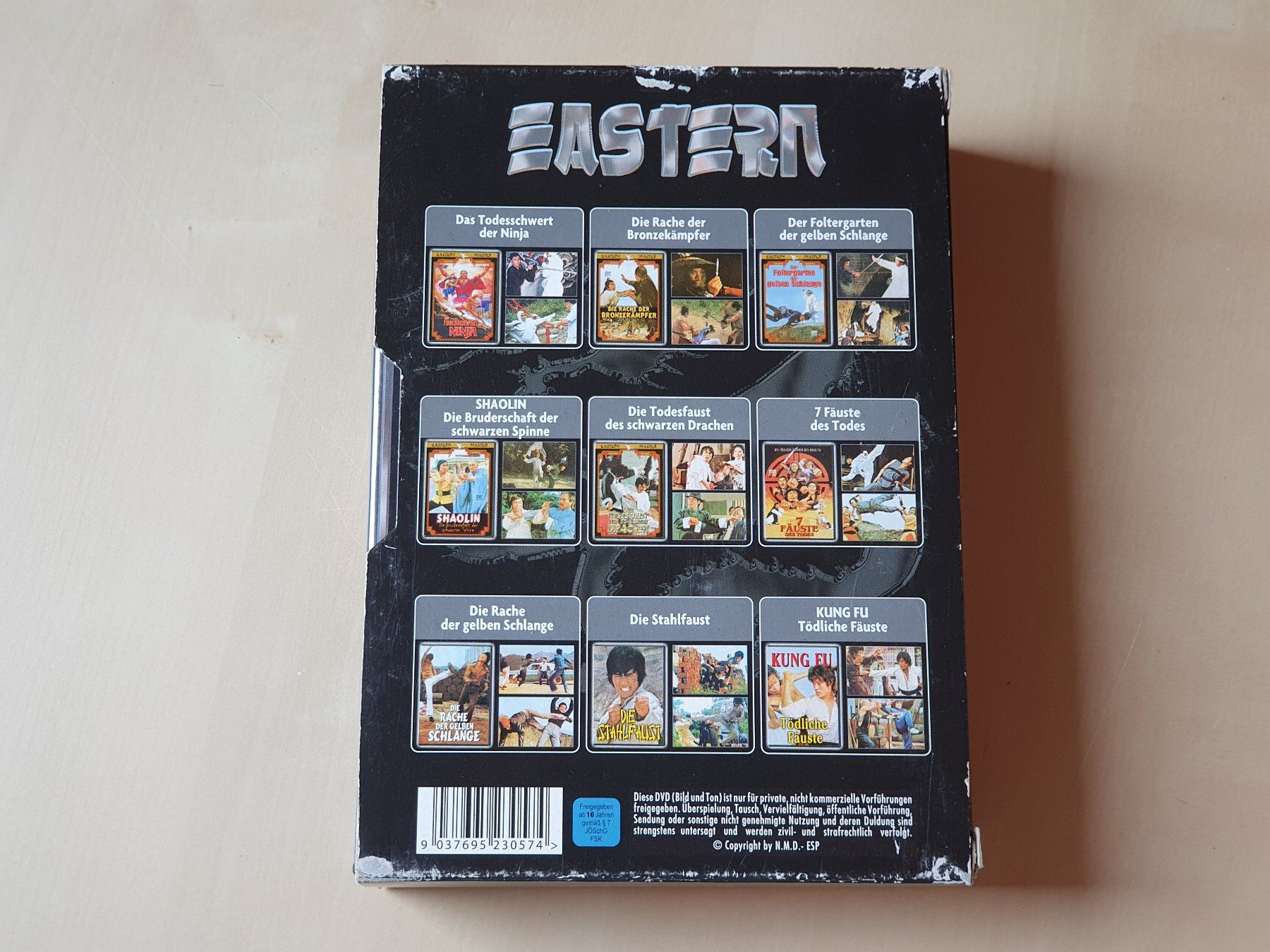 Tutti i DVDs: Eastern Box 9 Filme – Usato da Stansstad venduto da collectorsshop 1