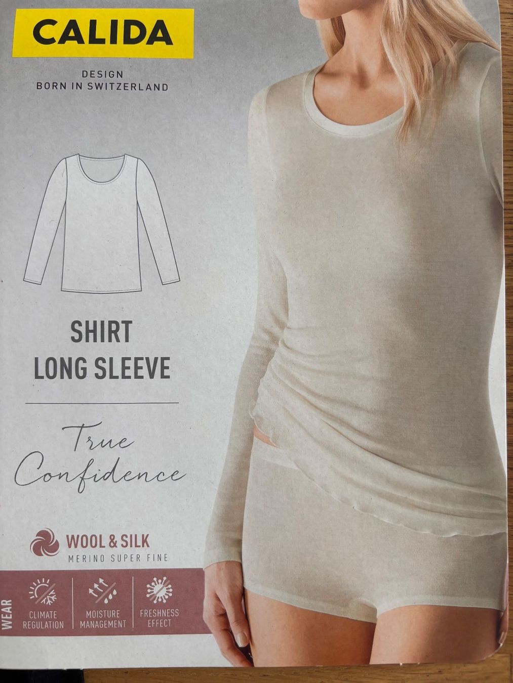 Calida Sonstige Unterwäsche: Calida wool silk gr xl schwarz – Neu (gemäss Beschreibung) aus Geuensee von sonnetje