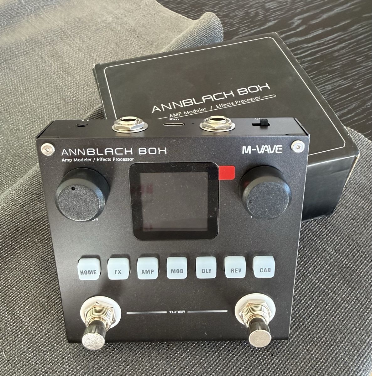 Strumenti musicali: M Vave Ann Black Box Multieffekt – Usato da Watt venduto da flavio_1996