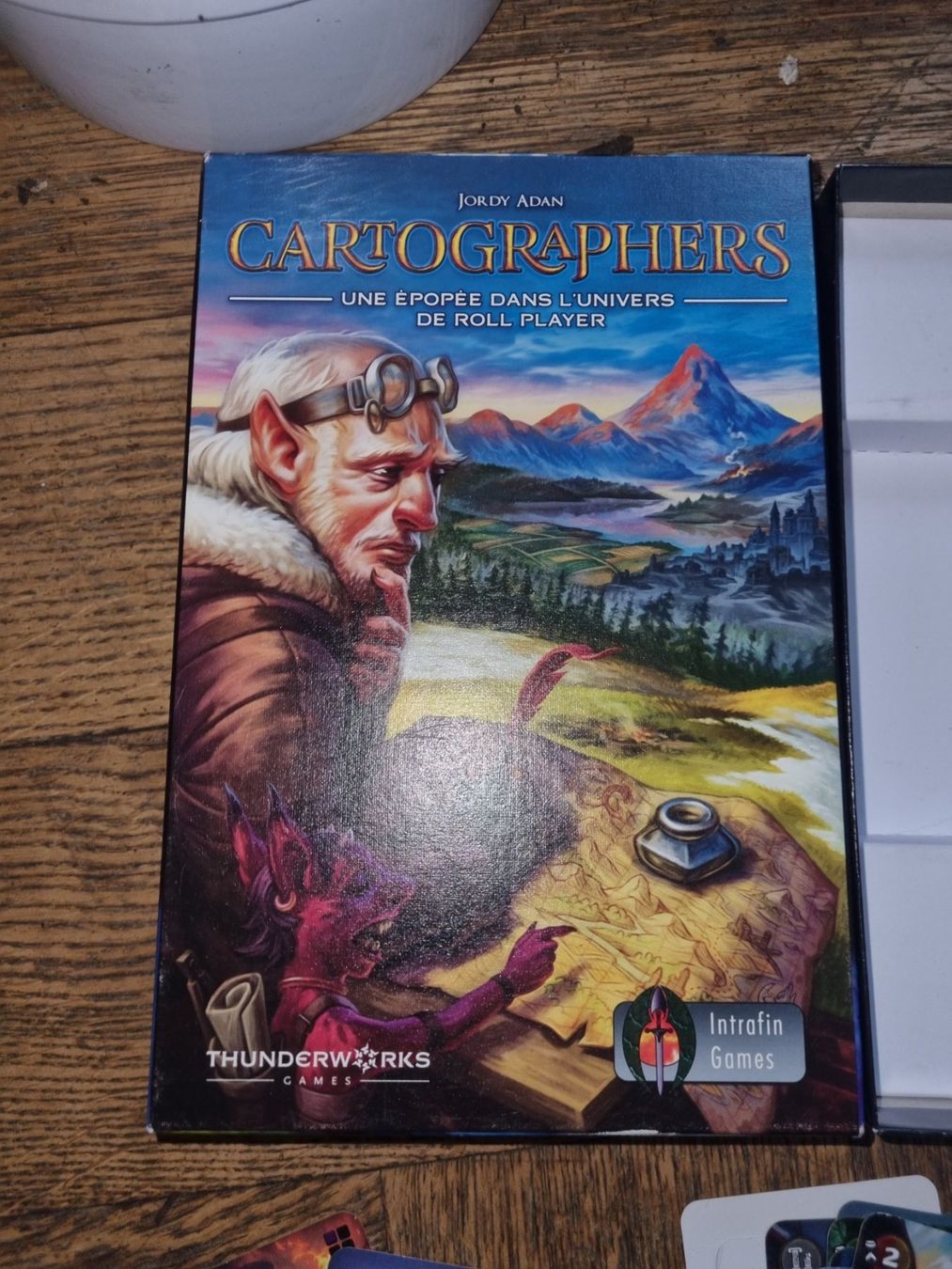 Jeux: Jeu Cartographers, thunderwork games – D'occasion à Fribourg par jarmilka