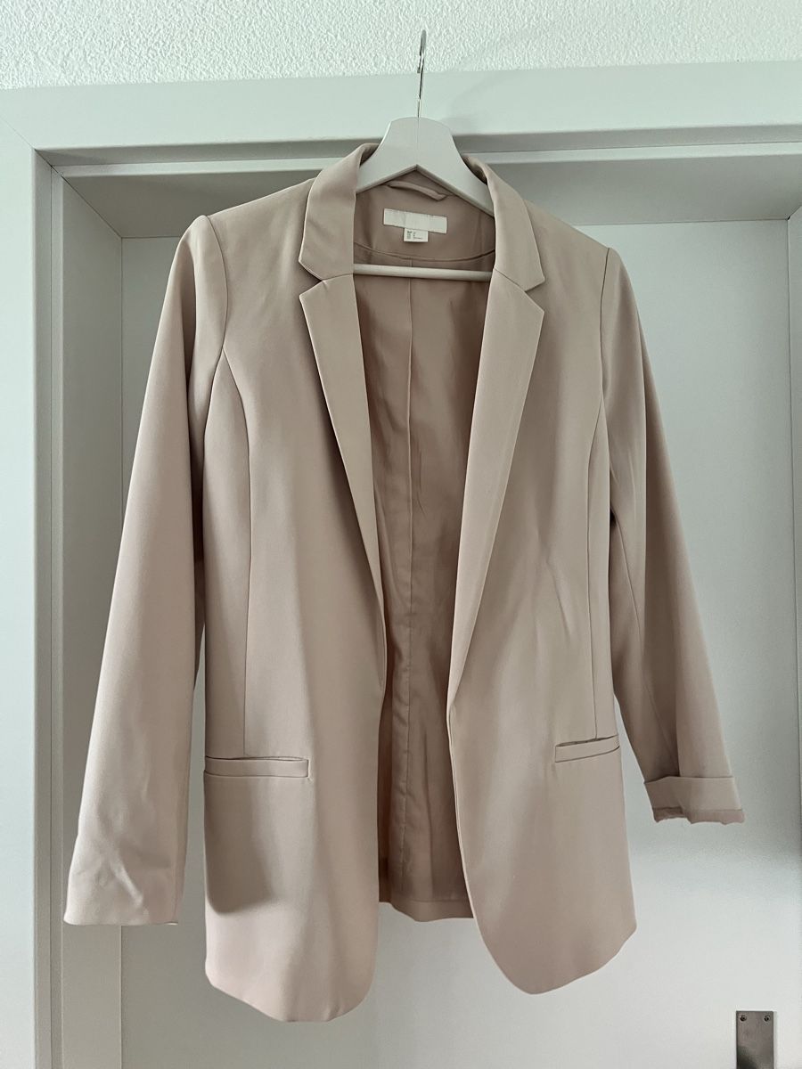 H&M Giacche: Taillierter Blazer Puderrosa – Usato da Balsthal venduto da Katrin94