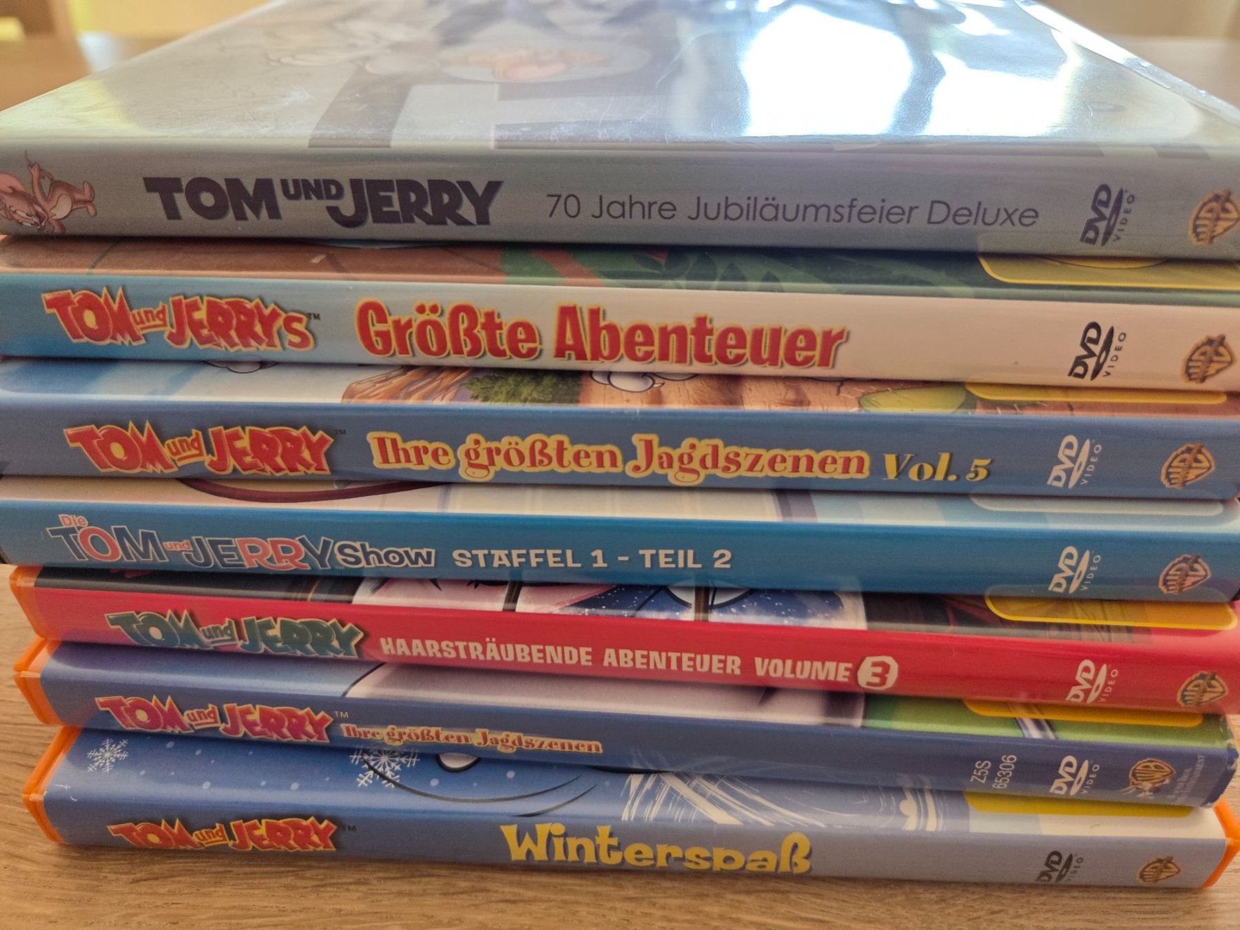 Alle DVDs: Tom & Jerry DVD Sammlung - Grösste Abenteuer – Gebraucht aus Läufelfingen von maparon 1