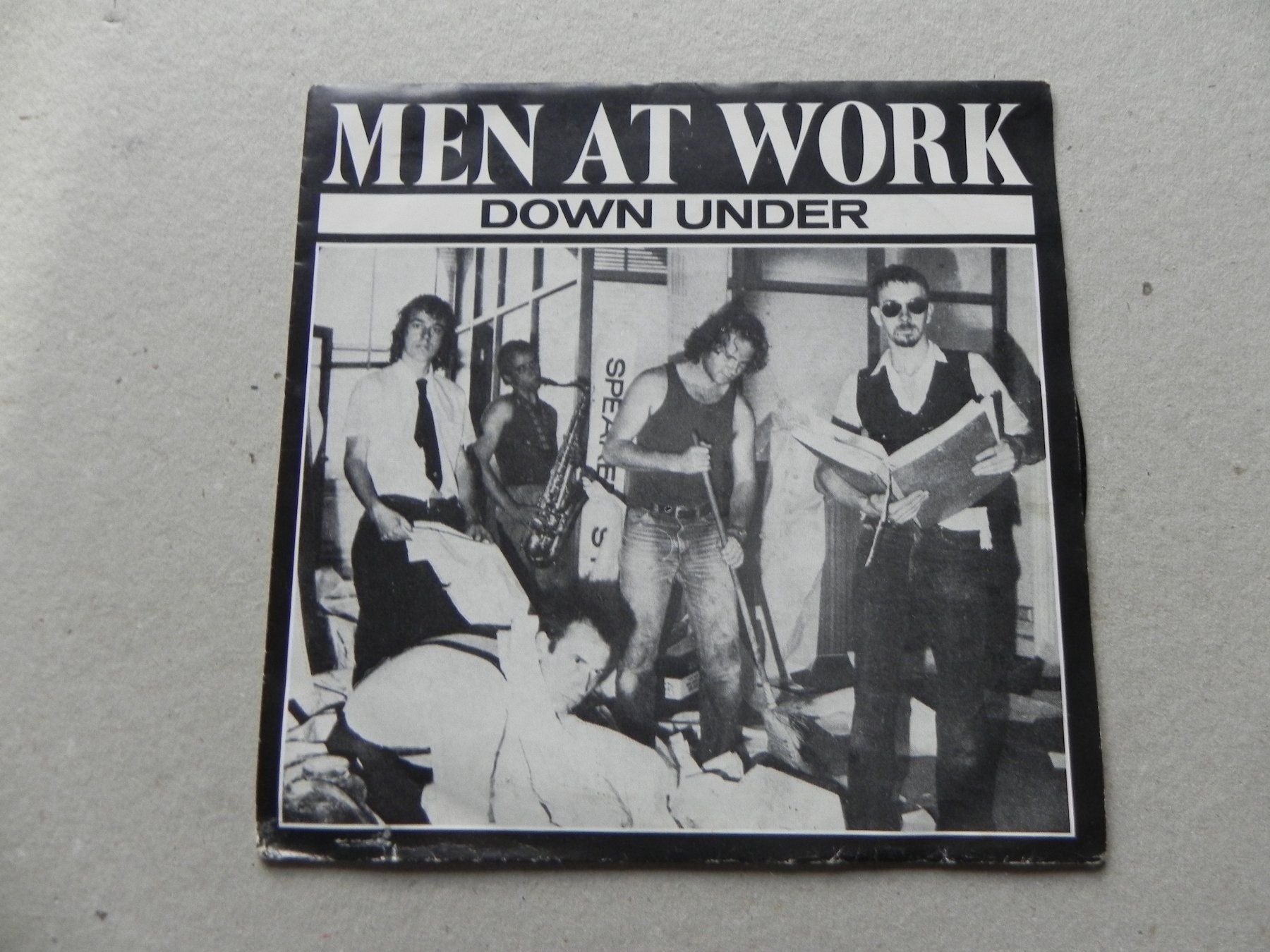 Schallplatten: Single Australien Rock Band Men at Work 1981 Hit Down Under – Gebraucht aus Siebnen von krimsie
