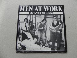 Single Australien Rock Band Men at Work 1981 Hit Down Under