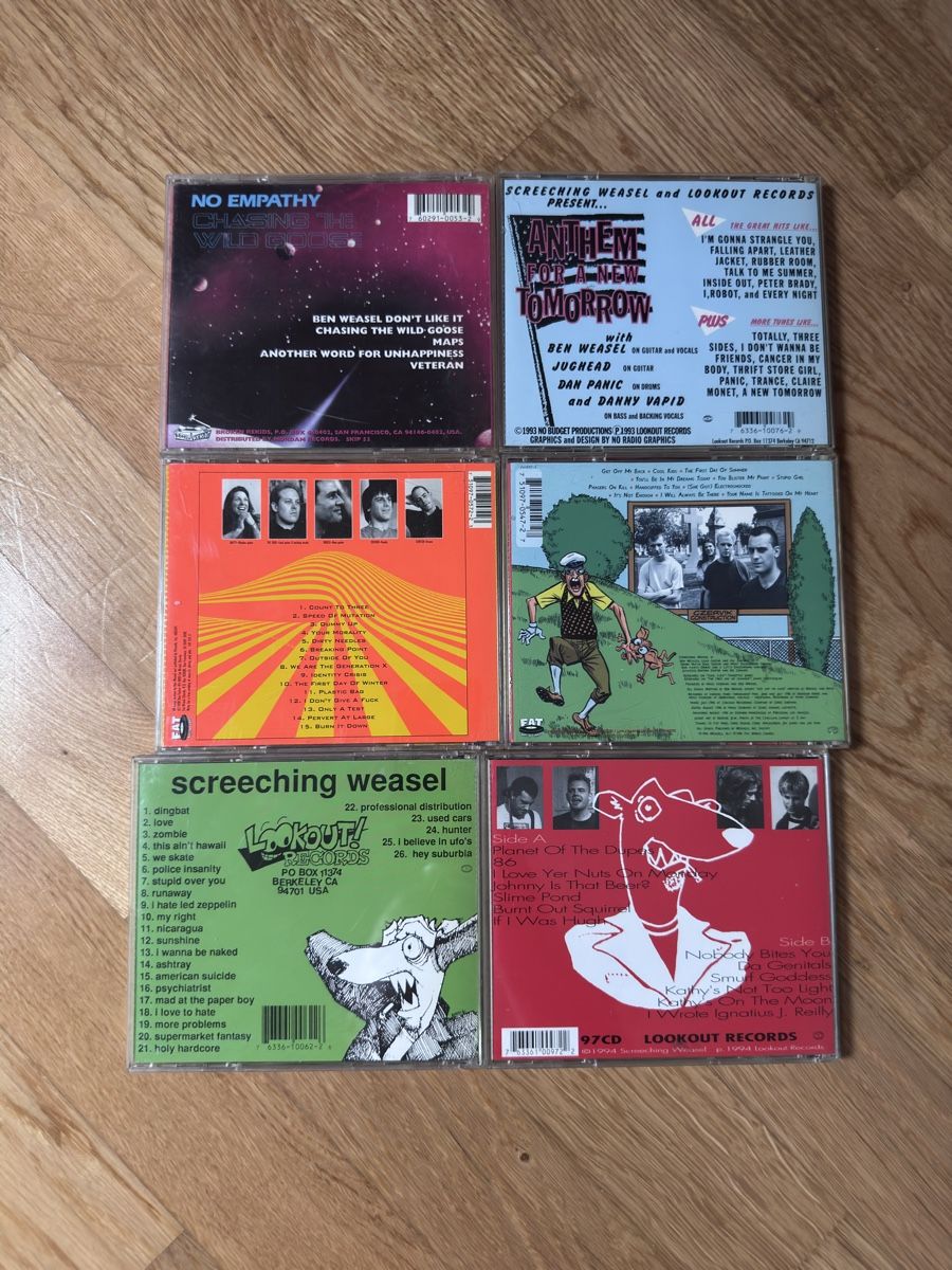 CD: Screeching Weasel CD Sammlung Hardcore – Usato da Islikon venduto da Collector85 1
