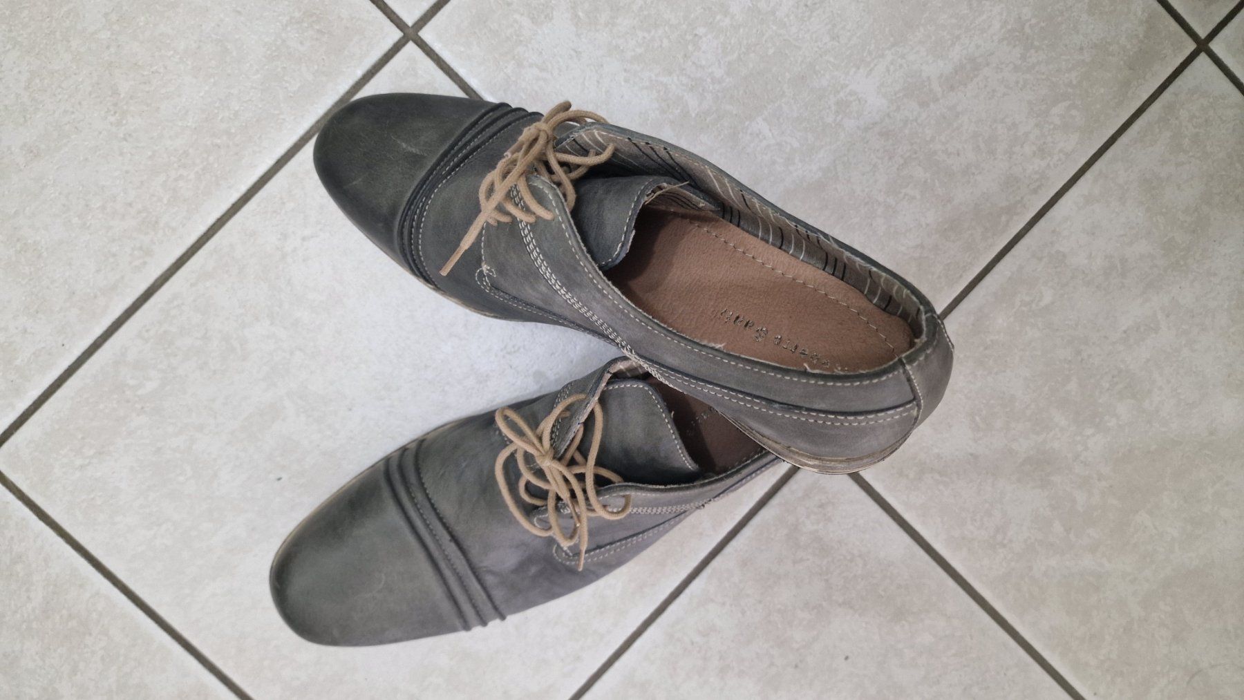 Roberto Santi Herrenschuhe: GRAU LEDER SCHUHE GR:43  GÜNSTIG – Gebraucht aus Waldenburg von suzukibl 3
