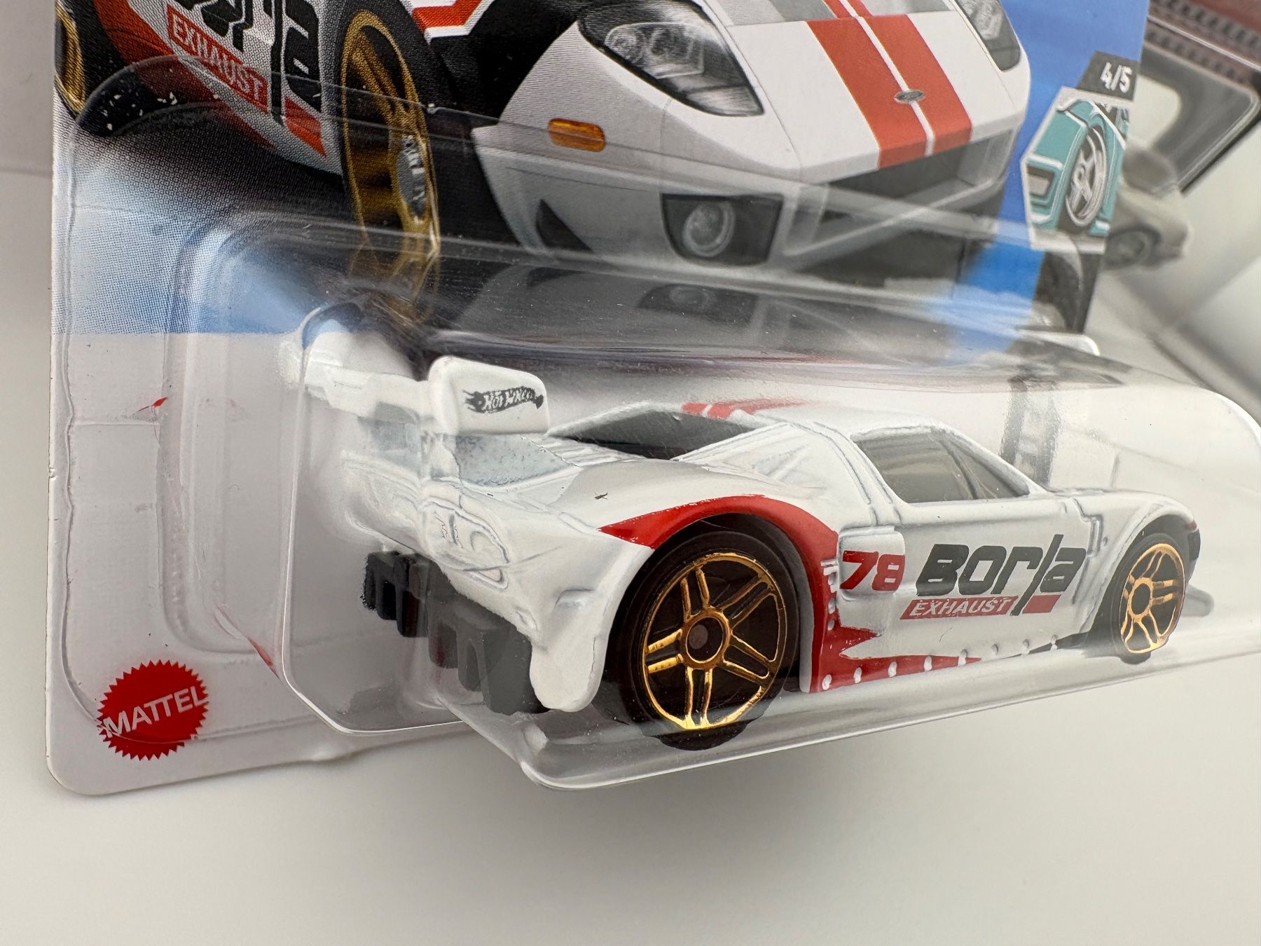 Hot Wheels Modellini d'auto: Hot Wheels Ford GT Borla - 2025 - 159/250 – Nuovo e nell'imballaggio originale da Flawil venduto da HeisseReifen 3