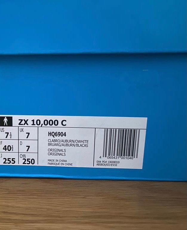 Adidas Herrenschuhe: Adidas ZX 10000 C – Neu und originalverpackt aus Weisslingen von Espenmoos79 4