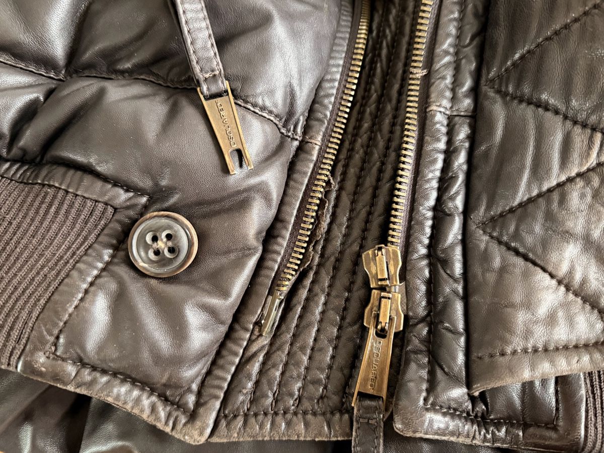 Dsquared2 Giacche: 100% originale DSQUARED2 Daunenjacke Nappaleder Grösse 50 – Usato da Basel venduto da trend_shop_schweiz 8