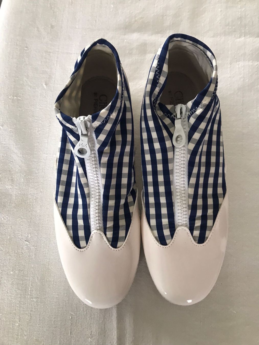 Navyboot Scarpe da donna: Chaussures vichy Navyboot taille 39 – Usato da Le Crêt-p-Semsales venduto da staglione69