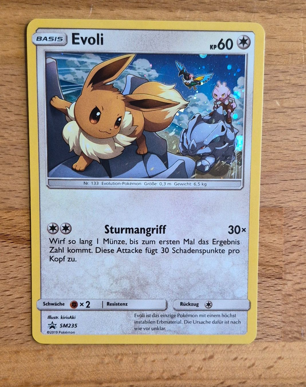 Pokémon Sammelbilder & Trading cards: Evoli (SM235) – Neu (gemäss Beschreibung) aus Thun von Ryyf