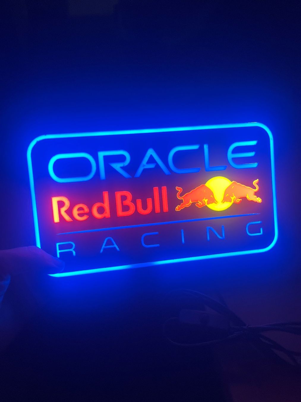 Lampade: Lampe lightbox décoration Red Bull Oracle Racing – Nuovo (secondo la descrizione) da Noville venduto da Berlusconi55