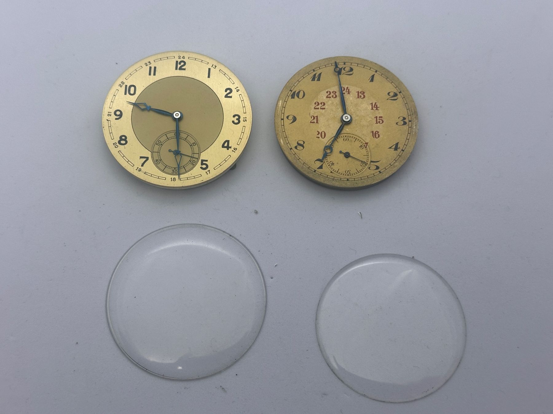 Orologi: 2 Tachenuhr Werke – Usato da Brüttisellen venduto da AlphaOmega05 1