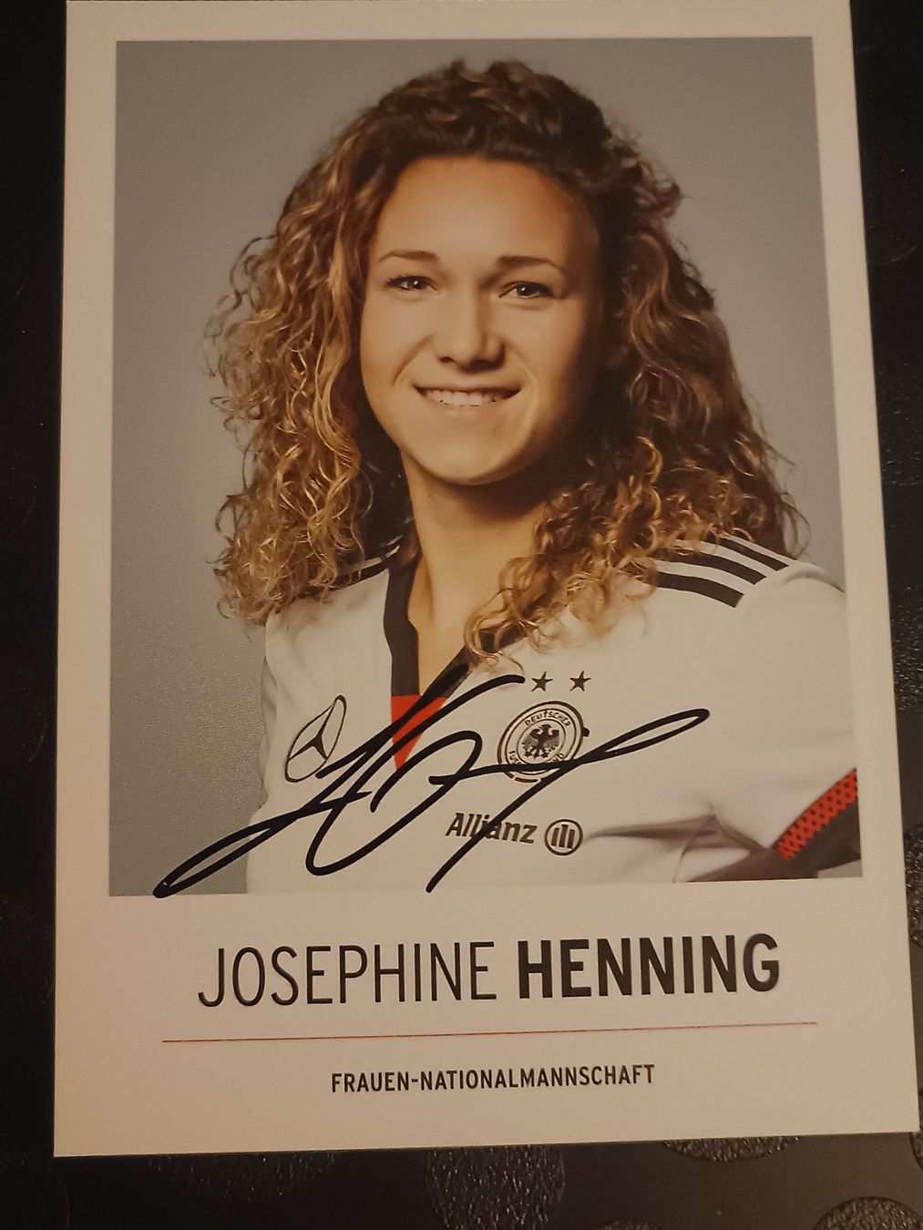 Autographes: Josephine Henning - DFB Autogrammkarte - handsigniert – D'occasion à Menziken par Artographs