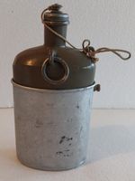 GOURDE  Militaire / Labeflasche Militär - Aluminium- Vintage