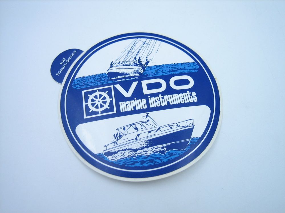 VDO Marine Instruments alter Aufkleber/Sticker (Gebraucht) in Zürich ...