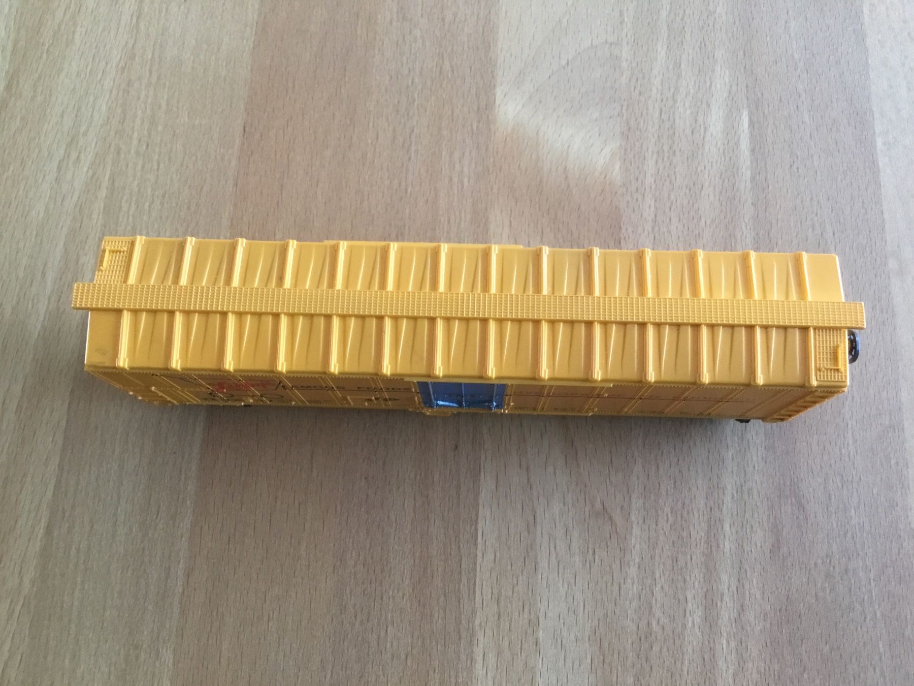 Lima Modellini di ferrovie: Lima H0 US Güterwagen Libby's - US Box Car – Usato da Kerzers venduto da Georges3210 1