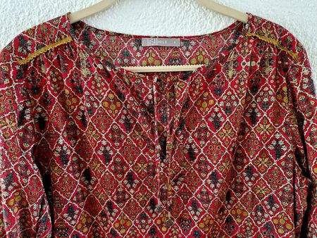 Nile Bluse, Gr. S,  Baumwolle
