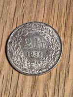 2 Franken 1931 - Top-Zustand - Silber