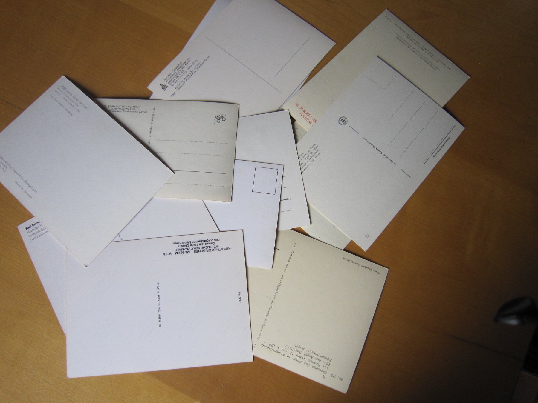 Cartoline postali: No 16 schöne Postkarte Museumsobjekte – Usato da Gordola venduto da Polentaefung 8