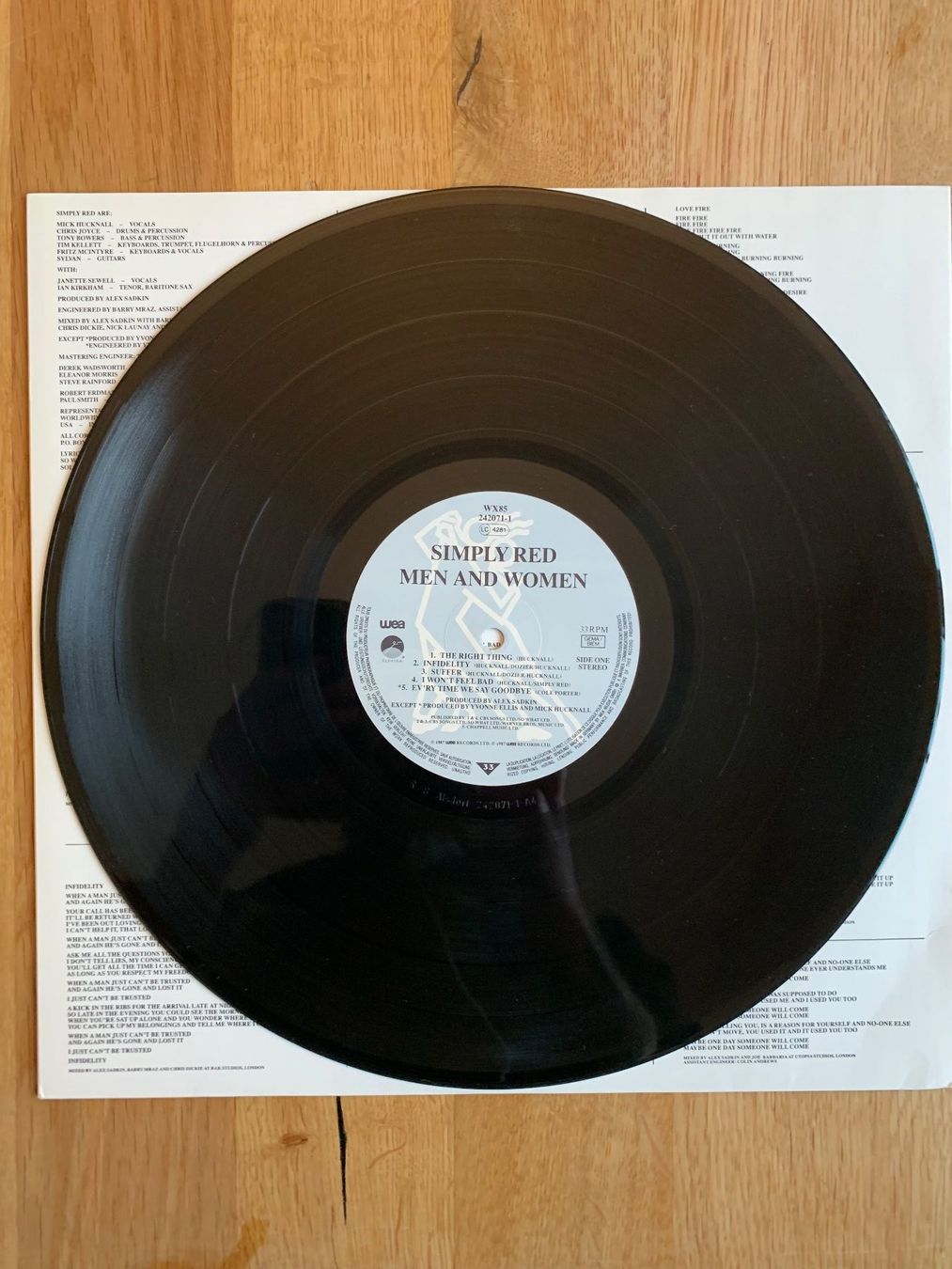 Dischi in vinile: Simply Red - Men and Women – Usato da Balzers venduto da Amontelm 2
