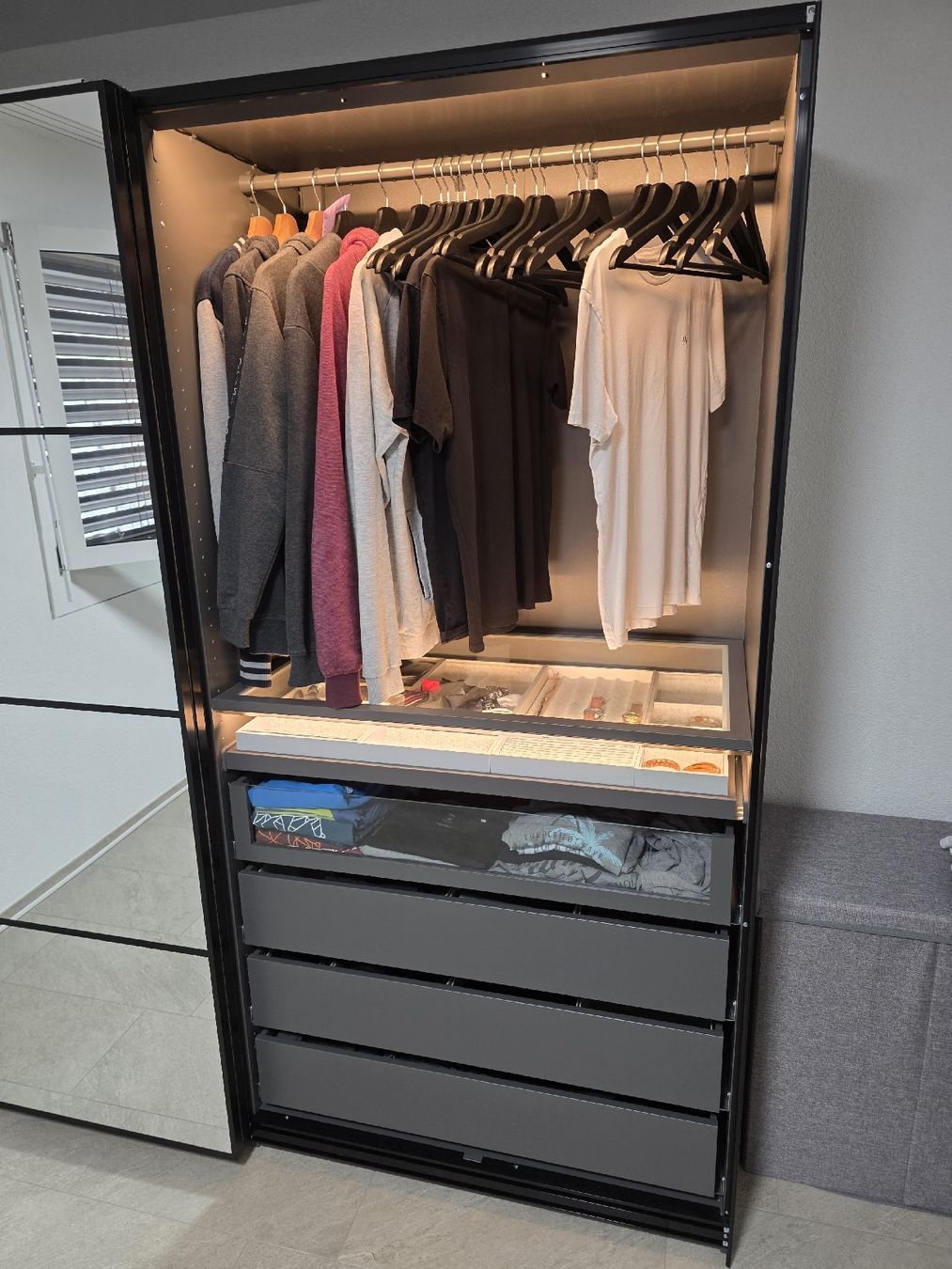 Ikea Armadi: IKEA PAX Kleiderschrank – Nuovo (secondo la descrizione) da Kaltbrunn venduto da a_s_28jn 3