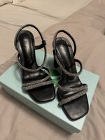 Sandalen Kharisma schwarz mit Steinen Grösse 37 neu