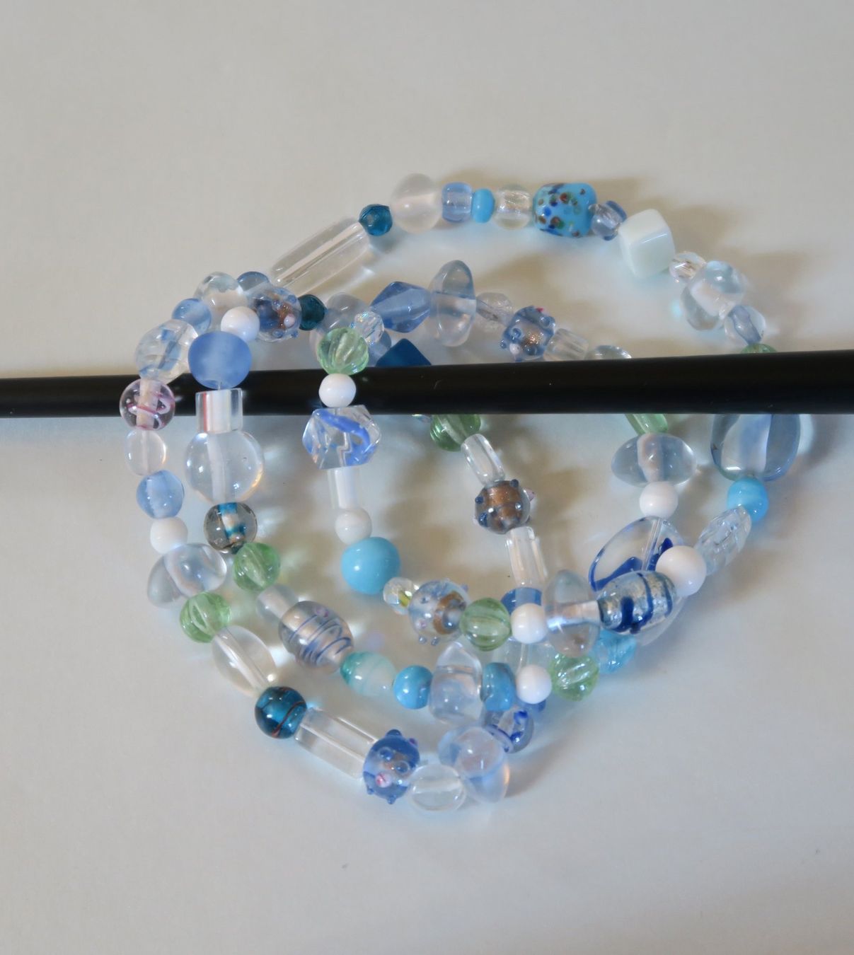 Catenine: Kette aus Glasperlen – Usato da Brittnau venduto da marlenestone 2