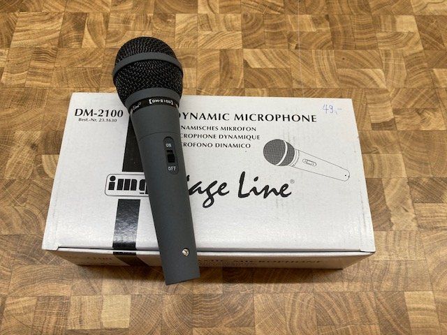 Microphone Dynamic/ Stage Line (Neu und originalverpackt) in Liestal ...