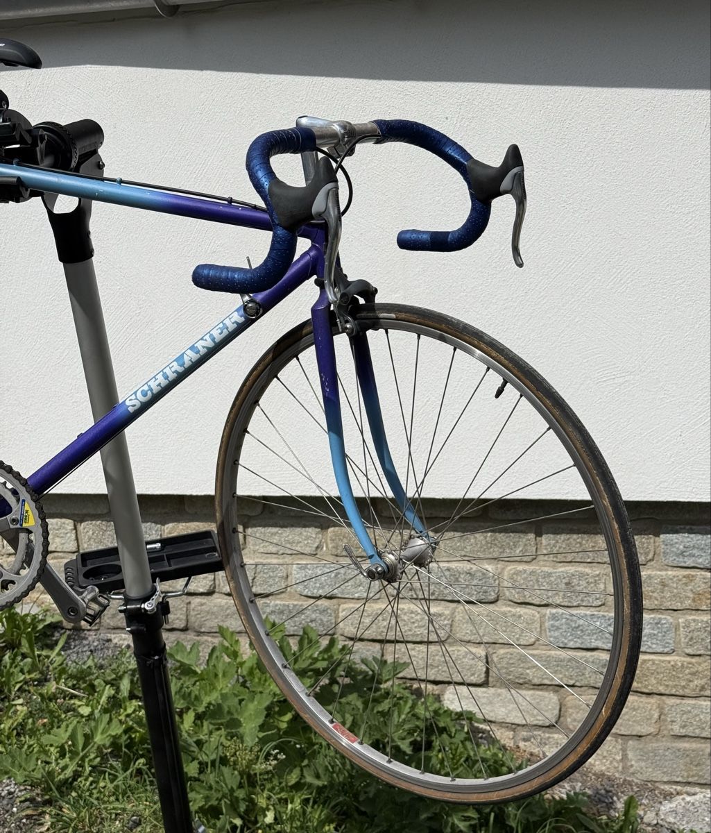 Biciclette: Rennvelo "SCHRANER" blau  – Usato da Davos Platz venduto da Forumraida 2